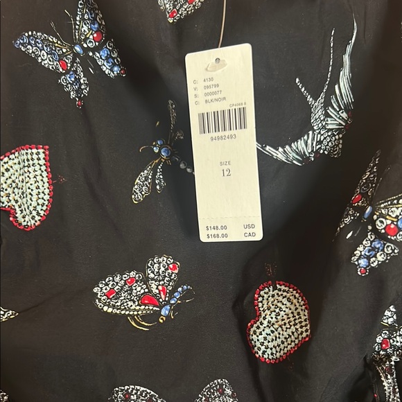 Maeve by Anthropolgie Sleeveless Boatneck Mini Dress size 12 NWT - Picture 5 of 8